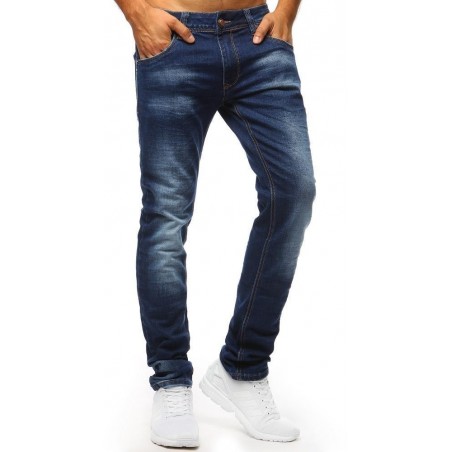 Modré pánske jeansy (ux1318)