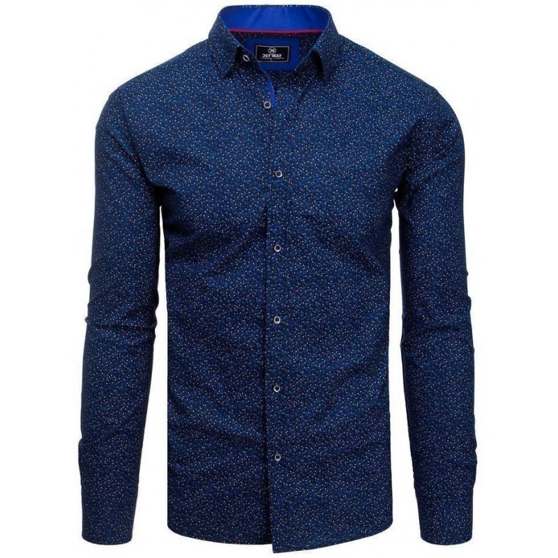 Pánska casual košeľa PREMIUM DX1813 - čierna