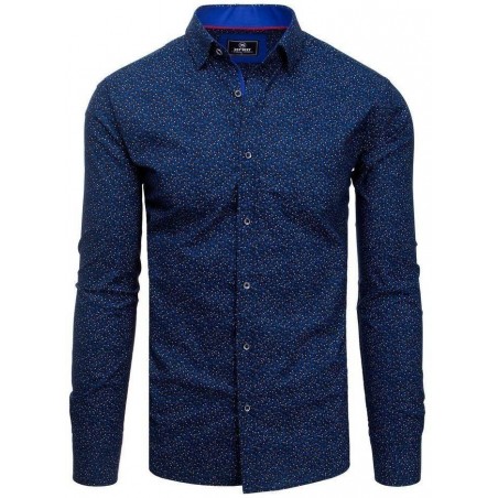 Pánska casual košeľa PREMIUM DX1813 - čierna