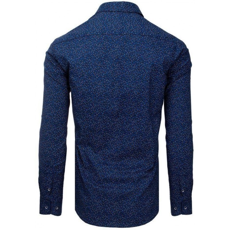 Pánska casual košeľa PREMIUM DX1813 - čierna