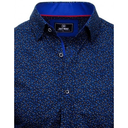 Pánska casual košeľa PREMIUM DX1813 - čierna