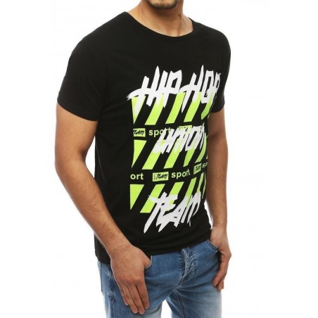 Tričko s potlačou pre mužov RX3965 - čierne