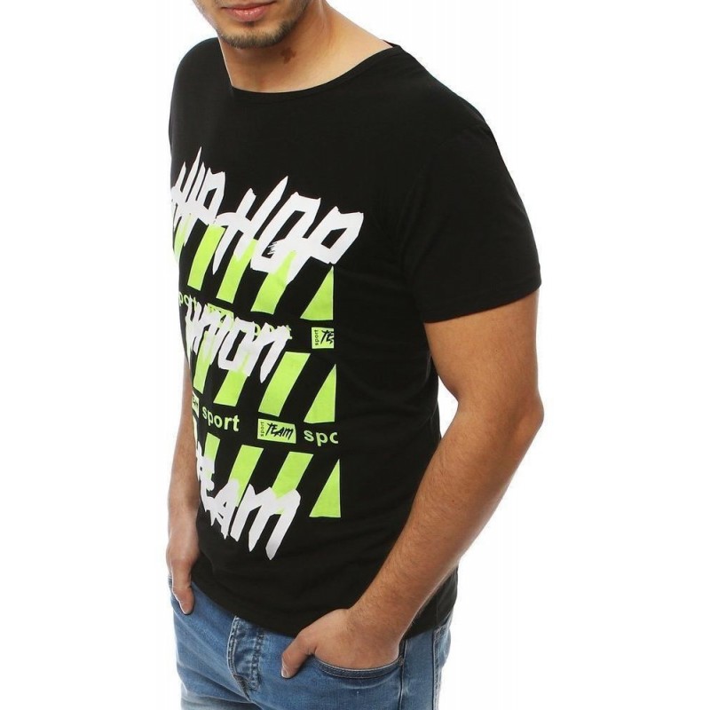 Tričko s potlačou pre mužov RX3965 - čierne