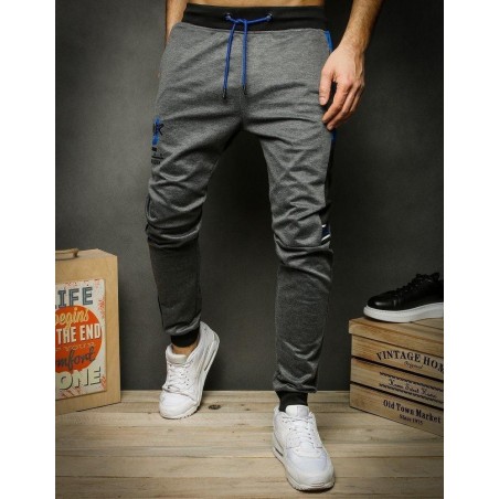 Tmavosivé pánske tepláky UX2403