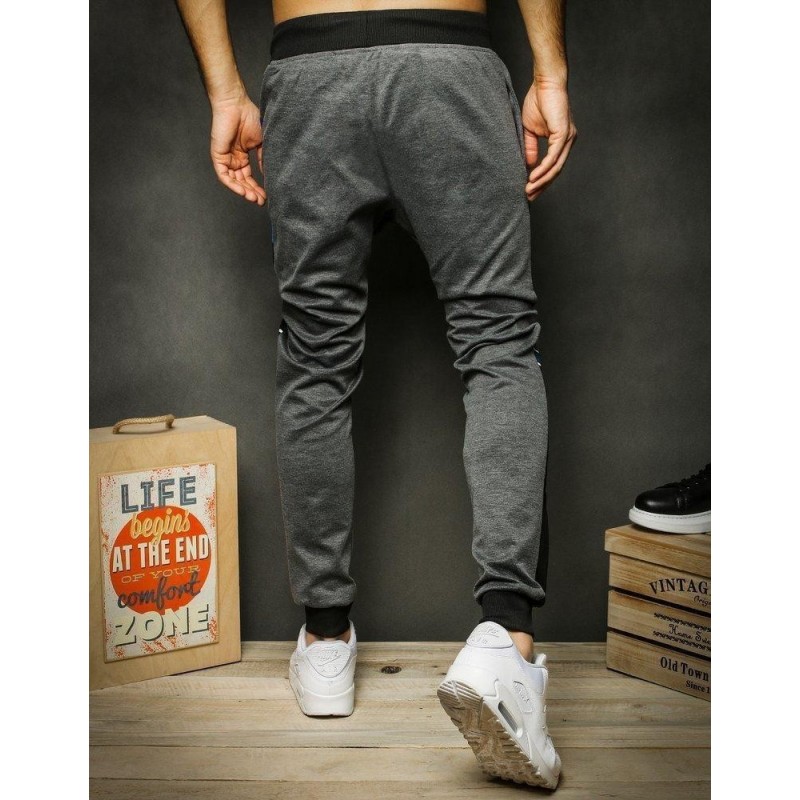 Tmavosivé pánske tepláky UX2403