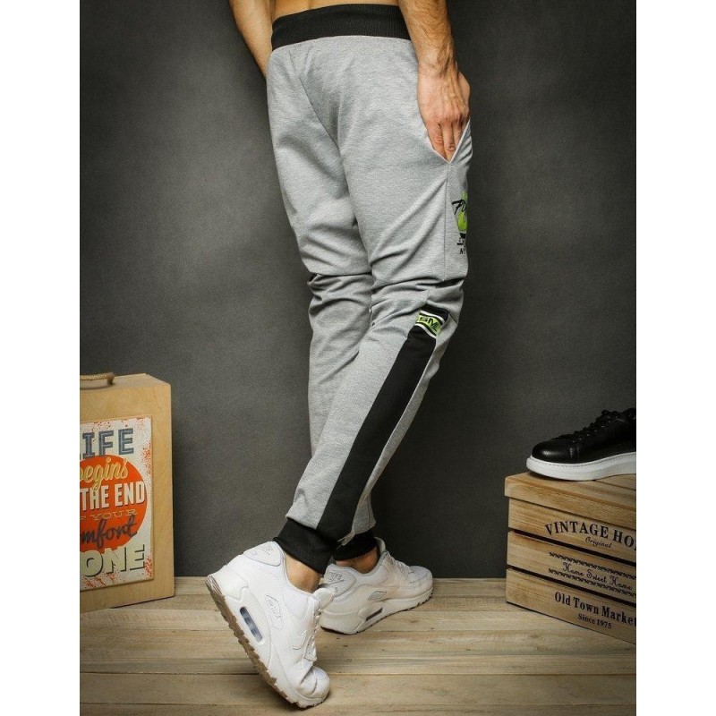 Svetlosivé pánske tepláky UX2404