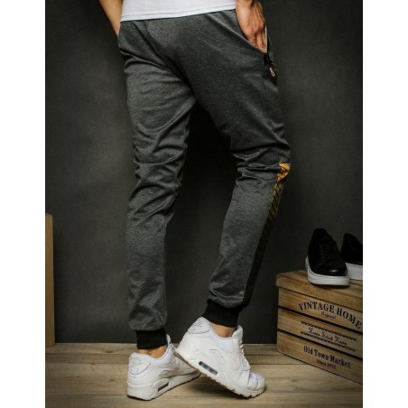 Pánske tepláky UX2417 - tmavosivé