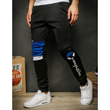 Čierne pánske tepláky UX2422