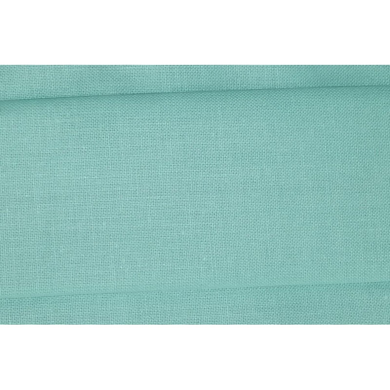 Dvojvrstvové ochranné rúško z bavlny - mentolovo zelená