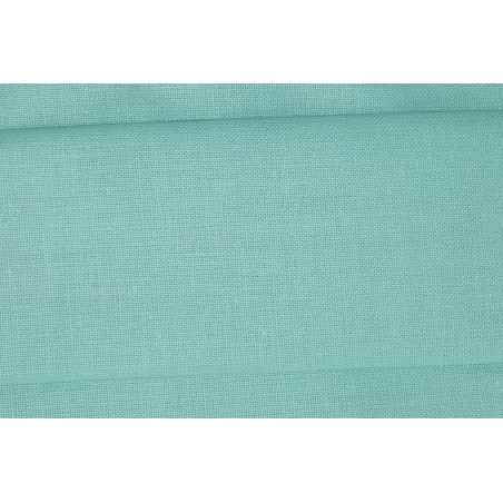Dvojvrstvové ochranné rúško z bavlny - mentolovo zelená