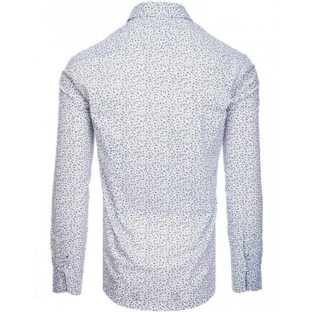 Košeľa s dlhým rukávom pre pánov PREMIUM  DX1824 - biela