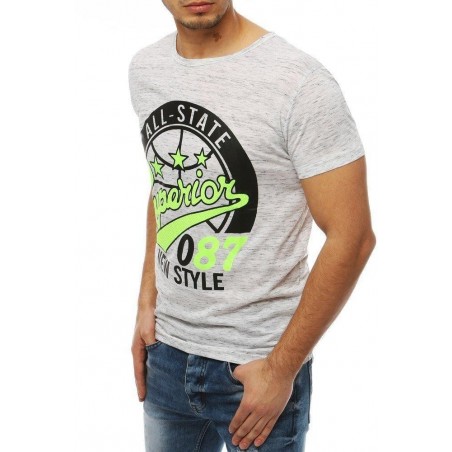 Biele tričko pre mužov RX3953