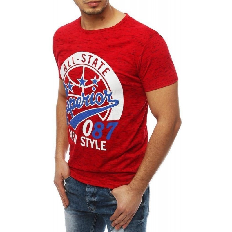 Červené tričko pre mužov RX3954