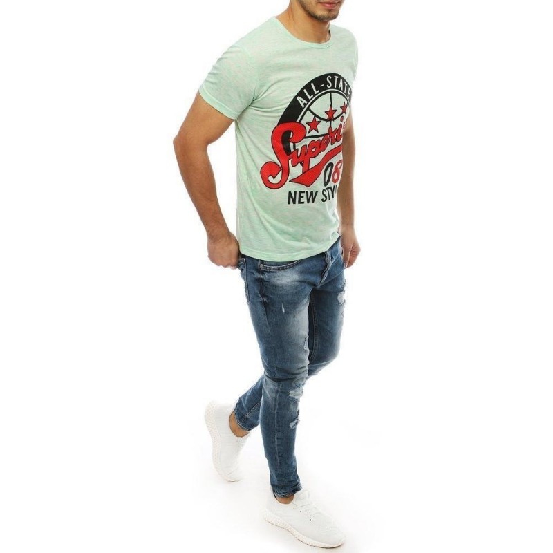 Zelené tričko pre mužov RX3955