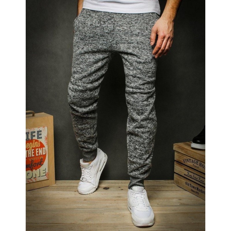 Pánske sivé tepláky UX2377