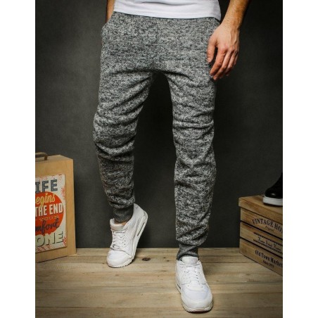 Pánske sivé tepláky UX2377