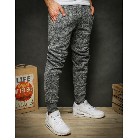 Pánske sivé tepláky UX2377