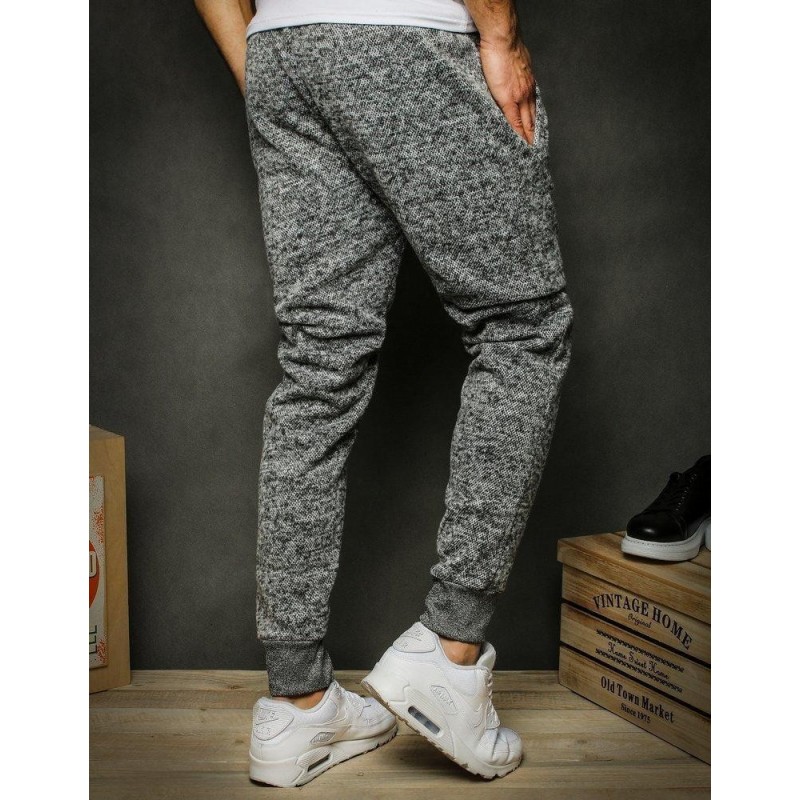 Pánske sivé tepláky UX2377