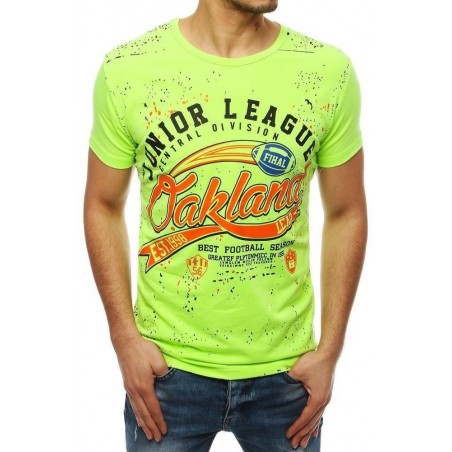 Pánske tričko s krátkymi rukávmi RX4072 - zelené