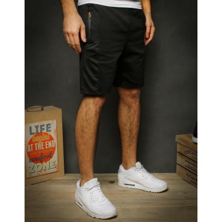 Pánske teplákové kraťasy SX1125 - čierne