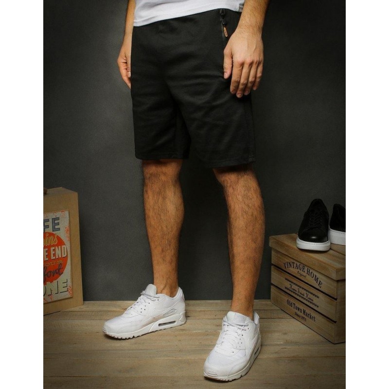 Pánske teplákové kraťasy SX1125 - čierne