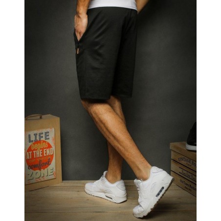 Pánske teplákové kraťasy SX1125 - čierne