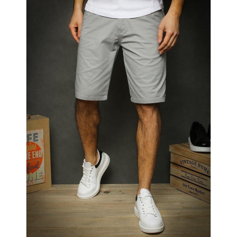 Sivé pánske kraťasy SX1156