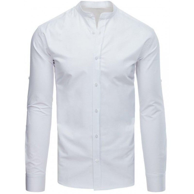 Pánska biela elegantná košeľa DX1585
