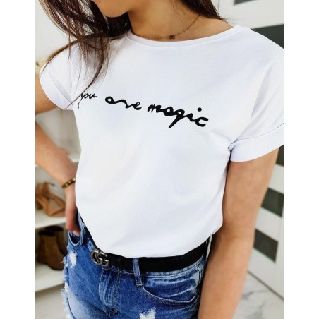 Biele dámske tričko MAGIC RY1253