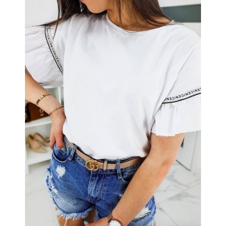 Dámske biele tričko NICE RY1260