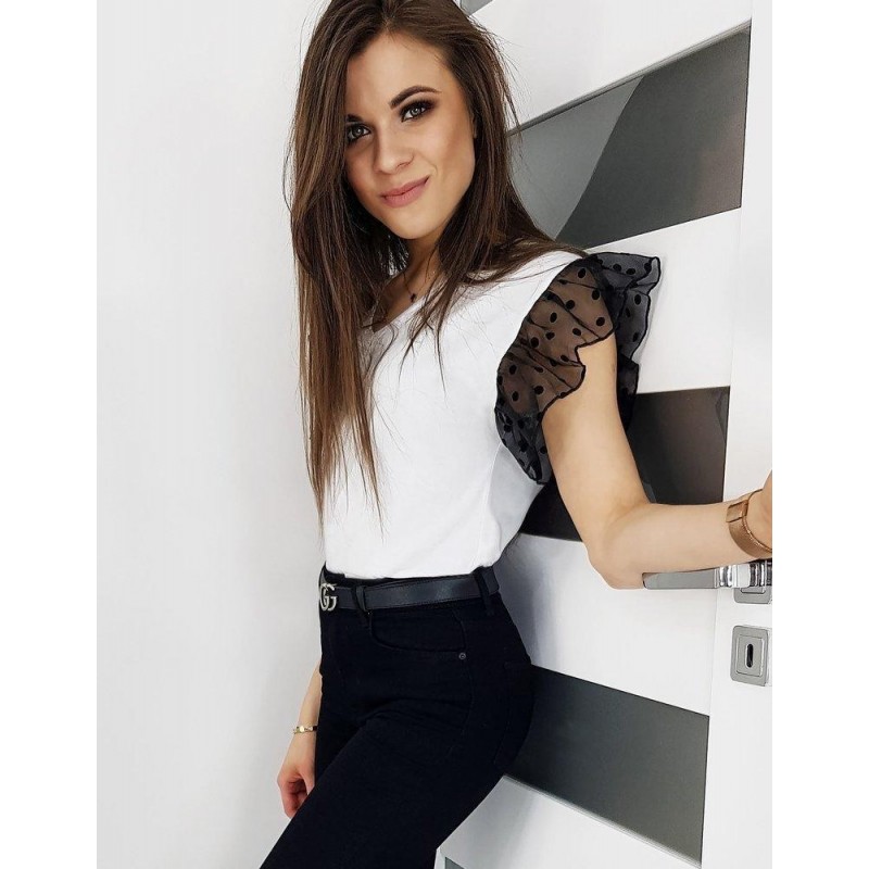 Biele dámske tričko SORELLO RY1265