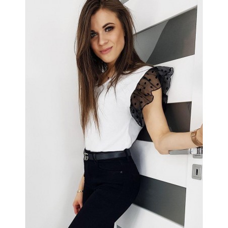 Biele dámske tričko SORELLO RY1265