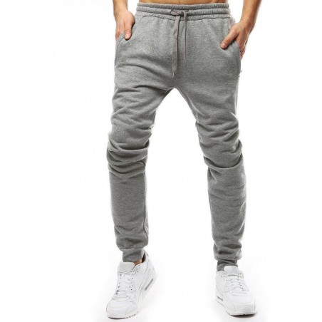Svetlosivé pánske jogger tepláky UX2483