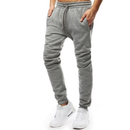 Svetlosivé pánske jogger tepláky UX2483