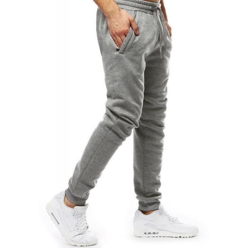 Svetlosivé pánske jogger tepláky UX2483