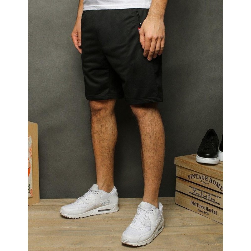 Pánske teplákové kraťasy SX1194 - čierne