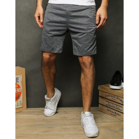 Pánske teplákové kraťasy SX1195 - svetlosivé