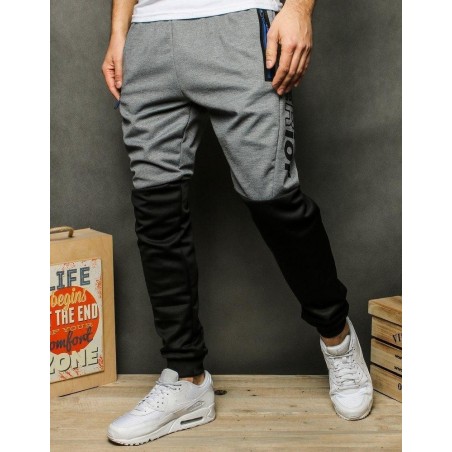 Pánske svetlosivé tepláky UX2486