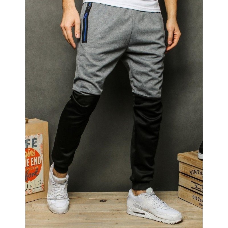 Pánske svetlosivé tepláky UX2486