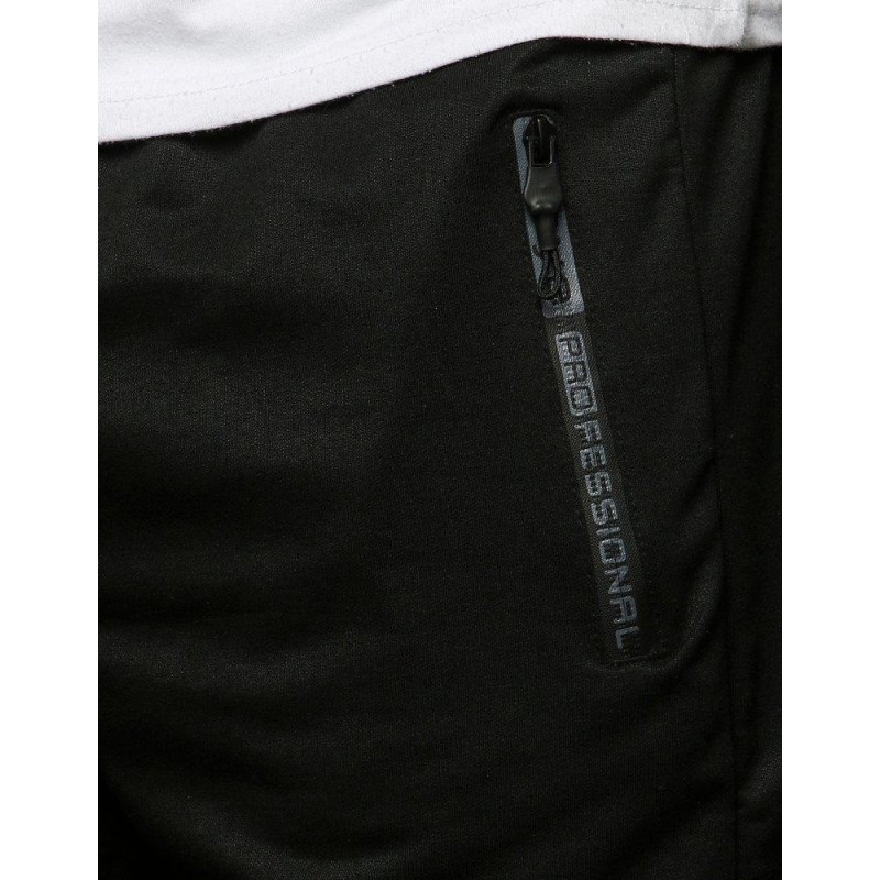 Teplákové pánske kraťasy SX1188 - čierne