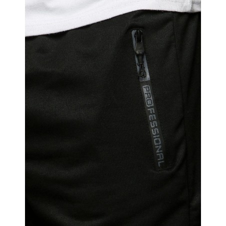 Teplákové pánske kraťasy SX1188 - čierne