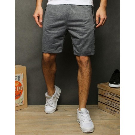 Teplákové pánske kraťasy SX1189 - svetlosivé