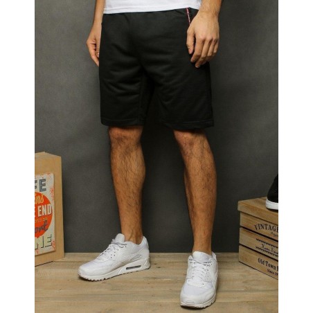 Čierne pánske teplákové kraťasy SX2000