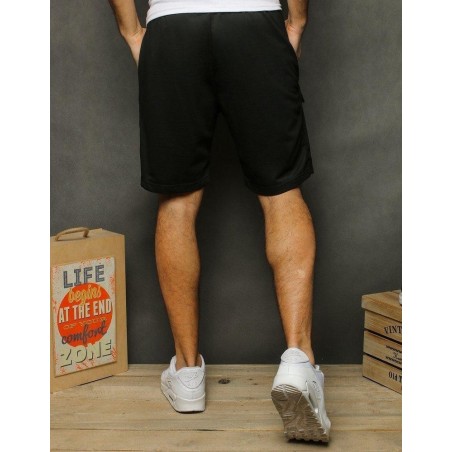 Pánske teplákové kraťasy SX2003 - čierne
