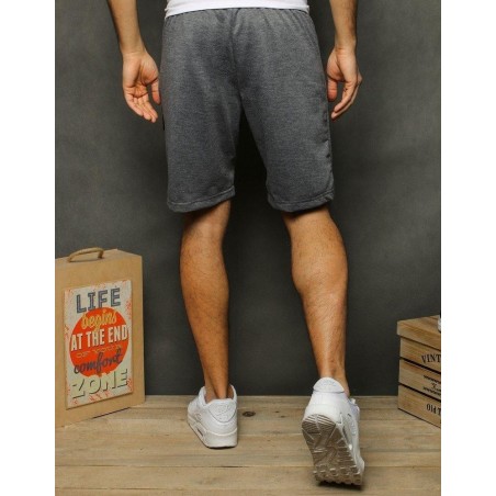 Pánske teplákové kraťasy SX2004 - svetlosivé