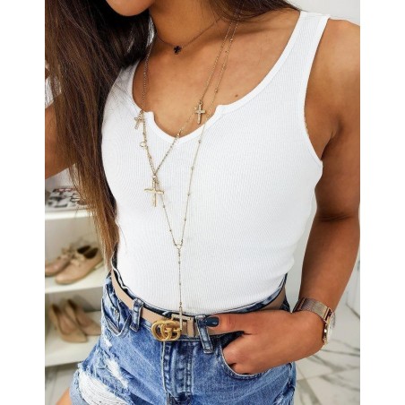 Dámsky top BELISSA RY1293 - biely