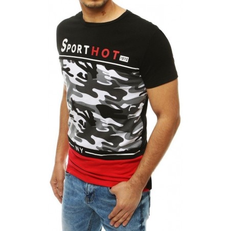 Pánske tričko s potlačou RX4149 - biele