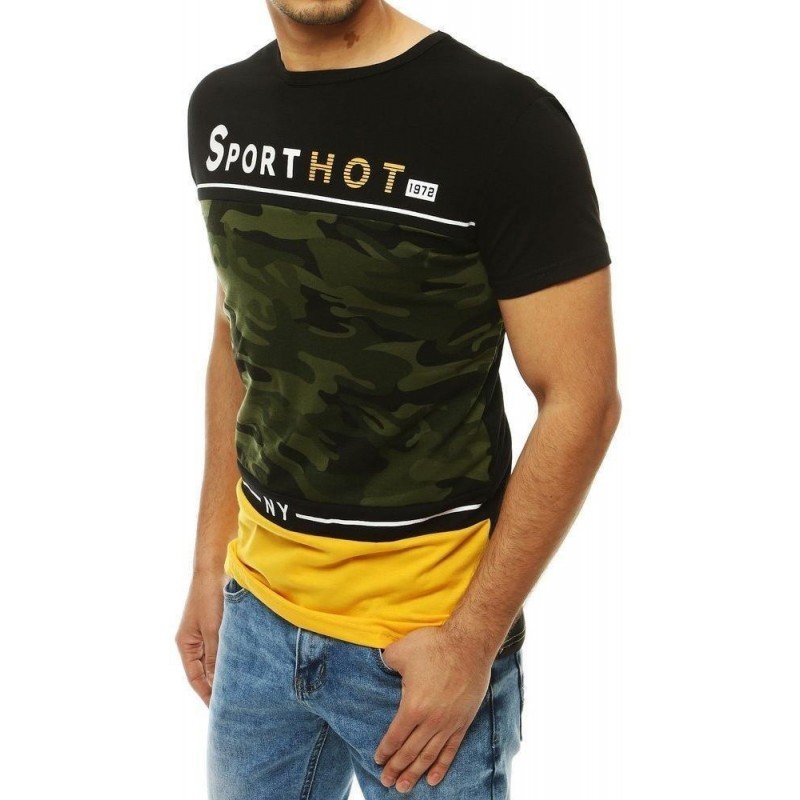 Pánske tričko s potlačou RX4150 - zelené