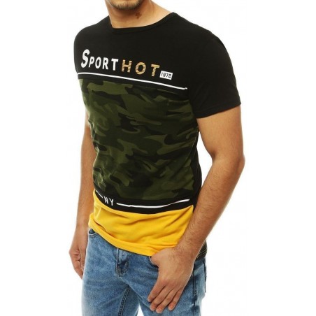 Pánske tričko s potlačou RX4150 - zelené