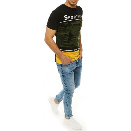 Pánske tričko s potlačou RX4150 - zelené